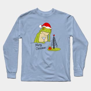 Frog and christmas Long Sleeve T-Shirt